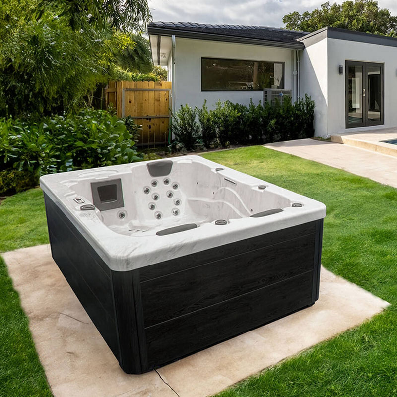 Outdoor Whirlpool Marble Pure 210 x 160 x 80 cm