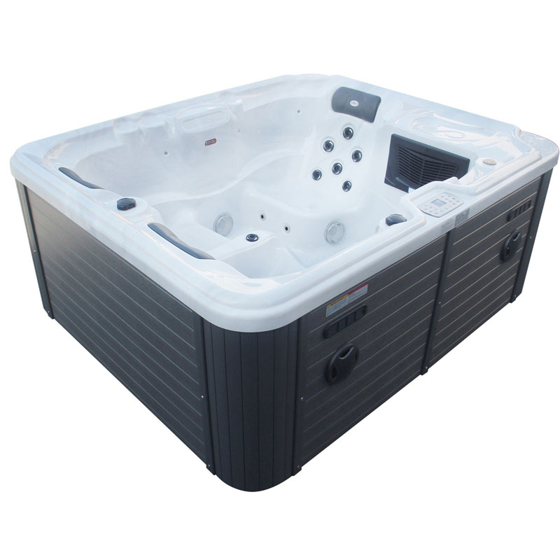Outdoor Whirlpool Oasis White Marble 208 x 175 x 90 cm
