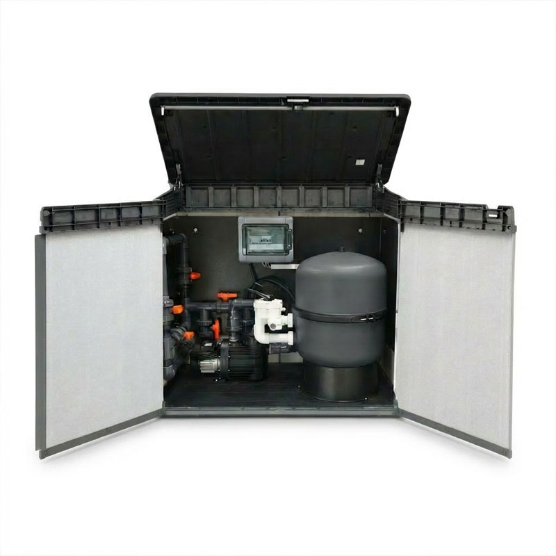 Pool Technikbox Vormontierte Technik 141 x 82 x 123,5 cm