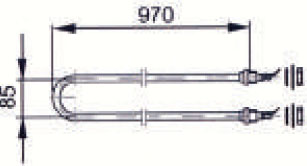 Heizstab EOS Saunaofen 1500 W 2000.8533