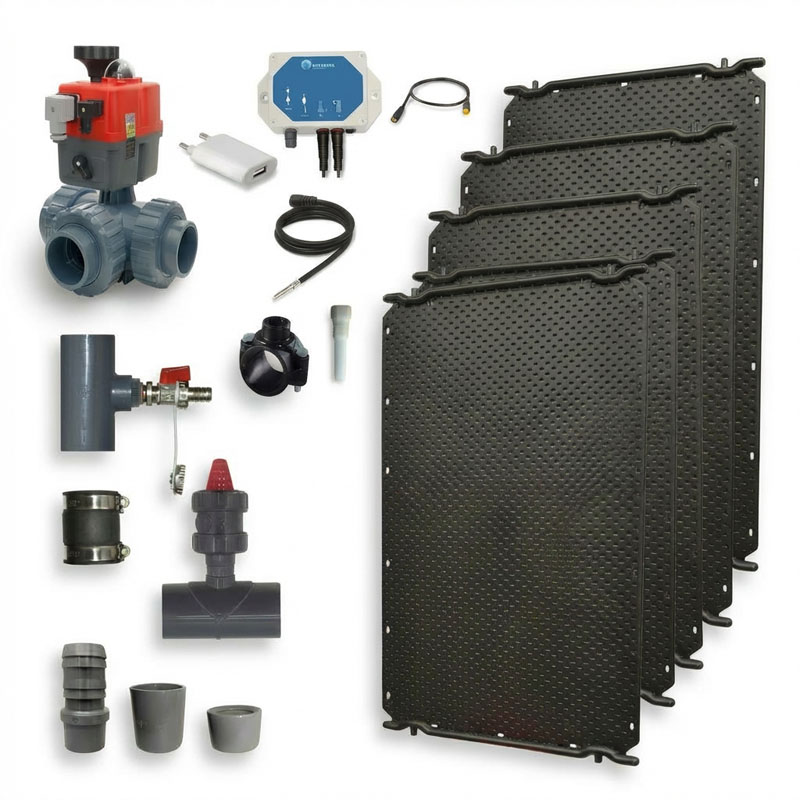 OKU Solarabsorber Max Set bis 20 m² WiFi