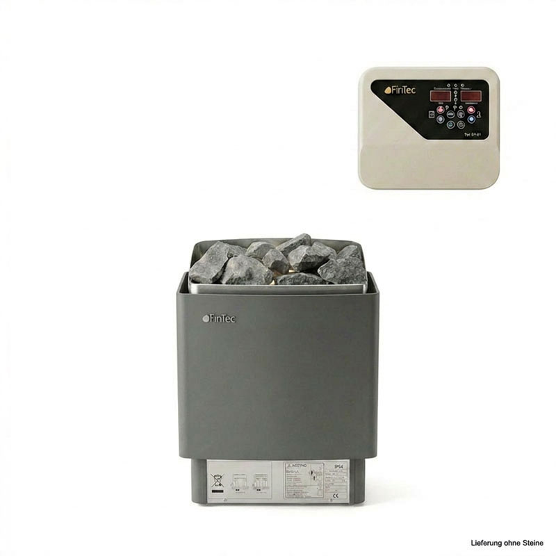 FinTec Saunaofenset Irmina inkl. Steuerung