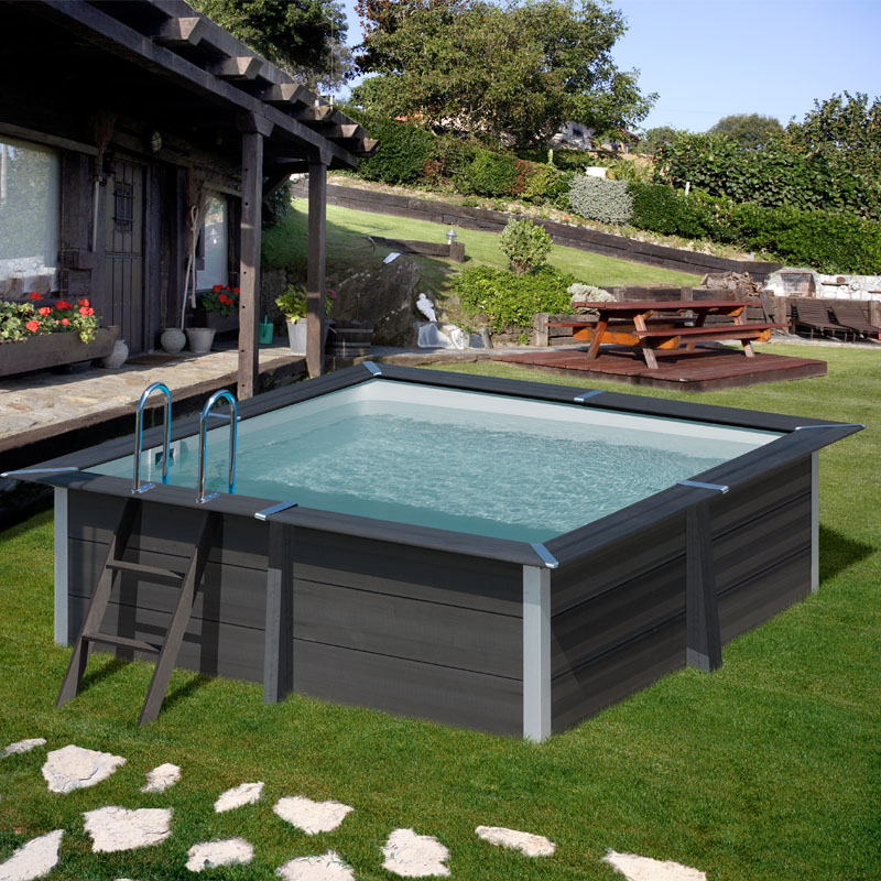 Gre Rechteck Composite Pool 326 x 326 x 96 cm