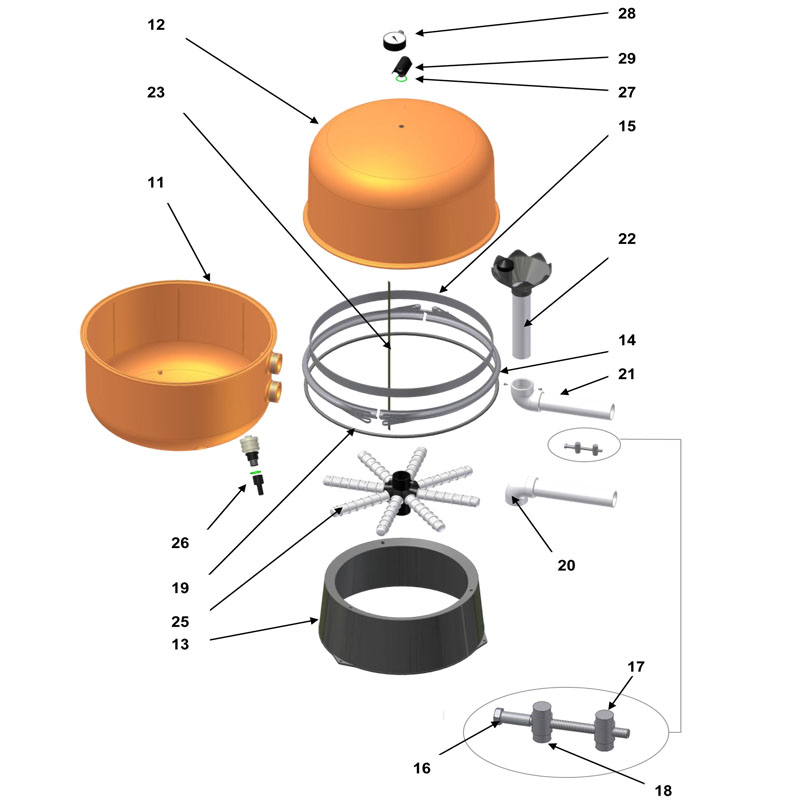 Dichtring Sandfilter Zirkel