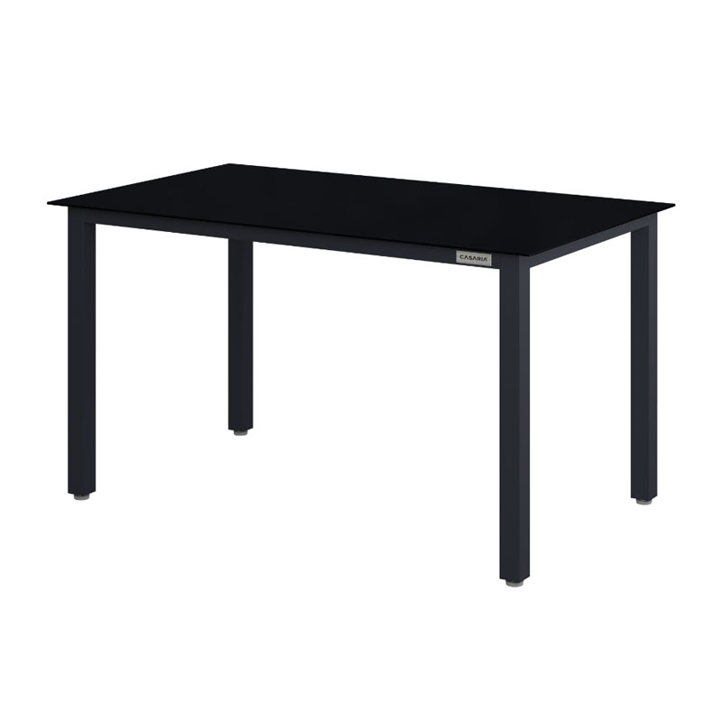 Gartentisch Bern Anthrazit Alu 150x90x75cm