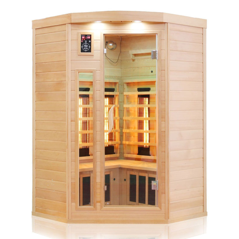 Infrarotsauna Lakefield 120 x 120 cm Dual Therm