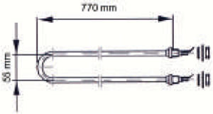 Heizstab EOS Saunaofen 1500 W 2001.0894