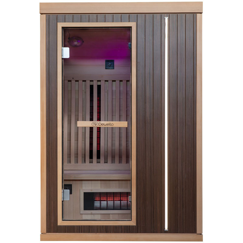 Infrarotsauna Melville 130 x 105 cm Dual-Therm