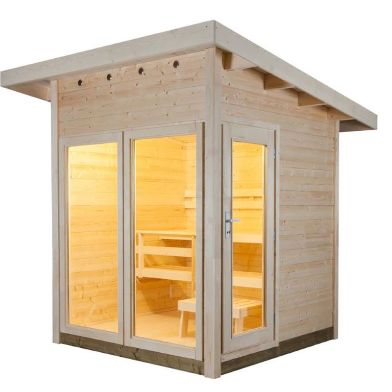 Harvia Gartensauna Solide Compact Vision bis 4 Personen