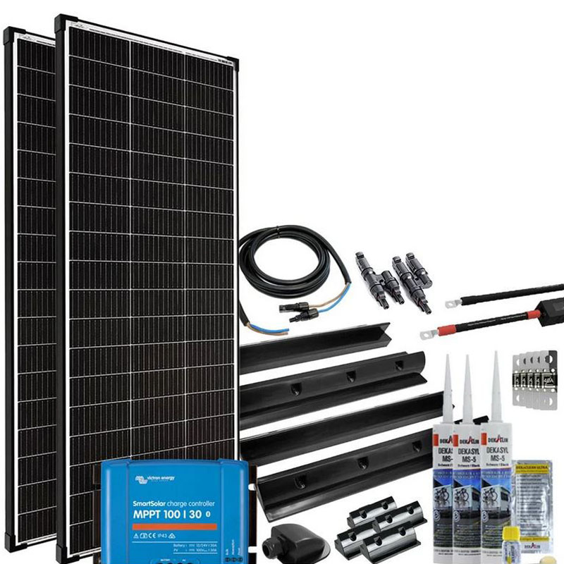 Offgridtec mPremium+ XXL 400W 12V Victron SmartSolar MPPT 100/30