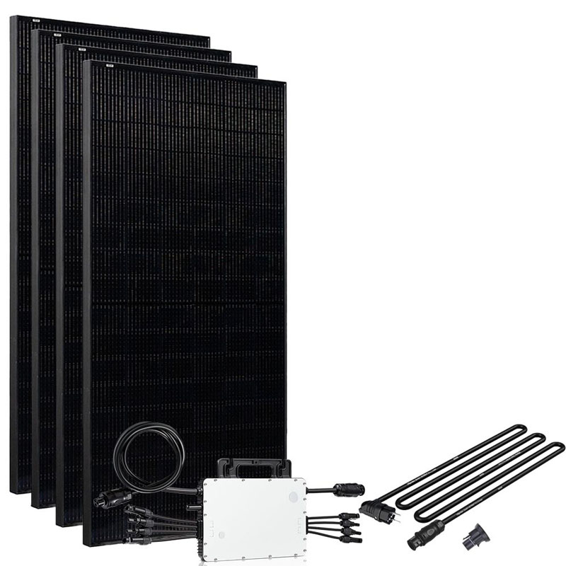 Offgridtec® Solar-Direct 1720W Balkonkraftwerk Full Black