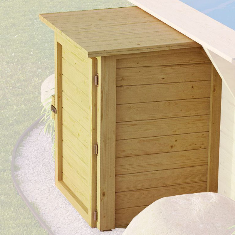 Trend Technikbox Holzpools 87 x 71 x 121 cm