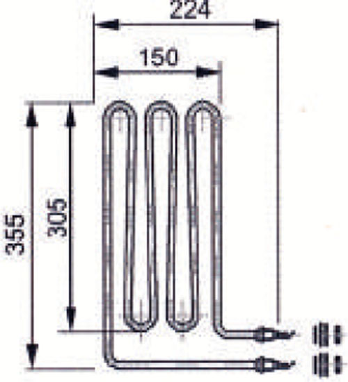 Heizstab EOS Saunaofen 1500 W 2000.8085