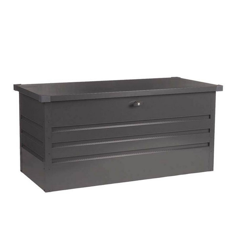 Aufbewahrungsbox XL Anthrazit 126 x 56 x 62 cm 