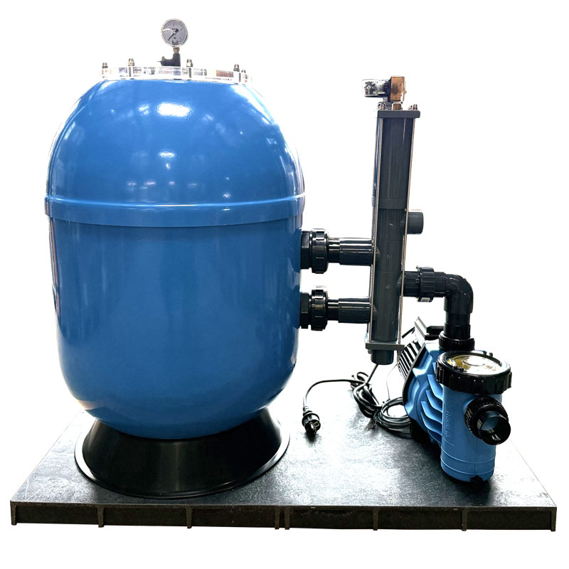 Sandfilteranlage Atlantica mit Besgo und Alpha Eco Soft | für größere Pools