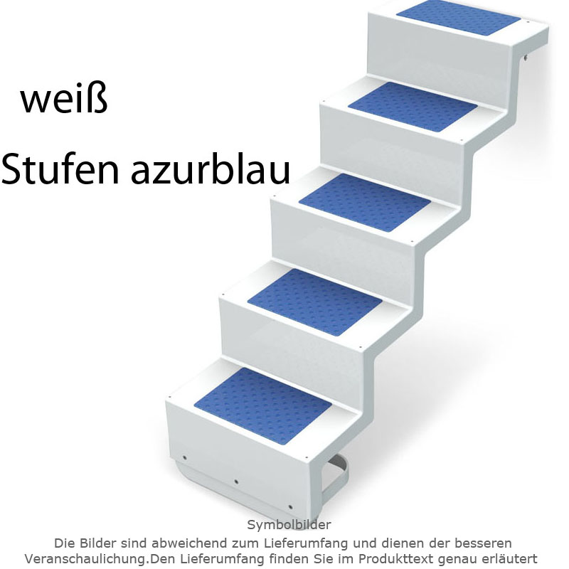 Aufpreis farbig abgesetzte Stufe für Treppe Eleganz