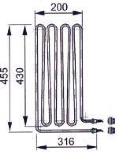 Heizstab EOS Saunaofen 3000 W 2001.2967