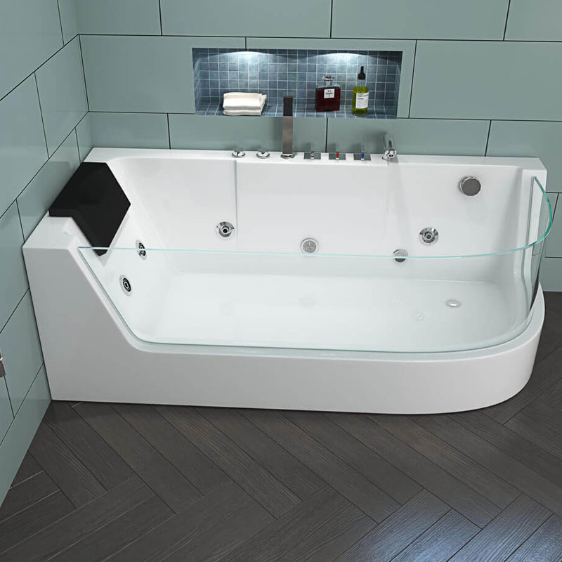 Carica Whirlpool Badewanne mit Lichttherapie