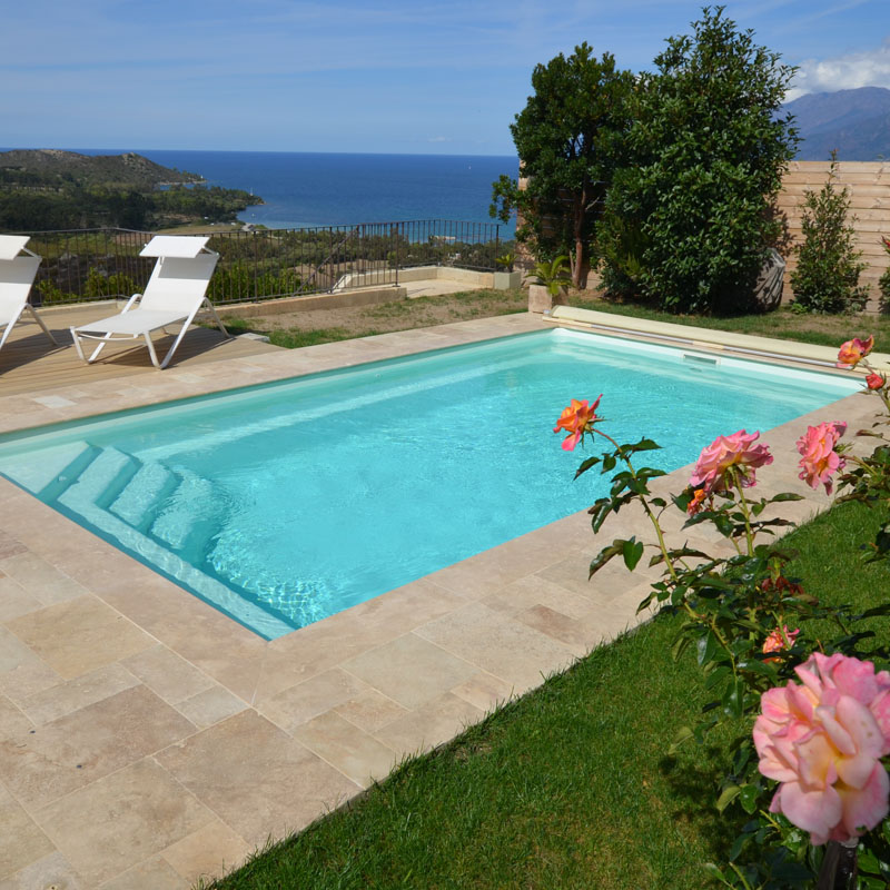 GFK Polyesterpool Nova Confort 8,00 x 3,68 x 1,58 m