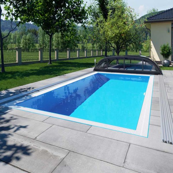 Albixon QBIG Benefit Plus Pool mit Überlauf 3,00 x 6,00 m