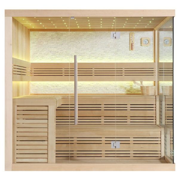 AWT Sauna E1105A Hemlock 220 x 200 x 210 cm