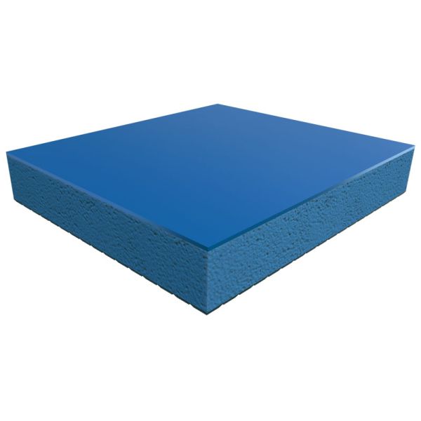 Liderpool Schaumabdeckung Thermofoam blau