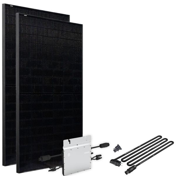Offgridtec® Solar-Direct 820W Balkonkraftwerk Full Black