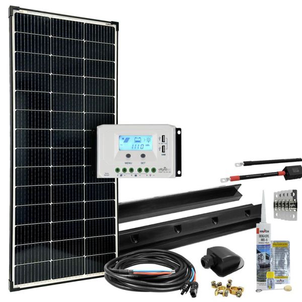 Offgridtec mPremium-XL 150W 12V Wohnmobil Solaranlage