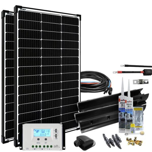 Offgridtec mPremium L 200W 12V Wohnmobil Solaranlage