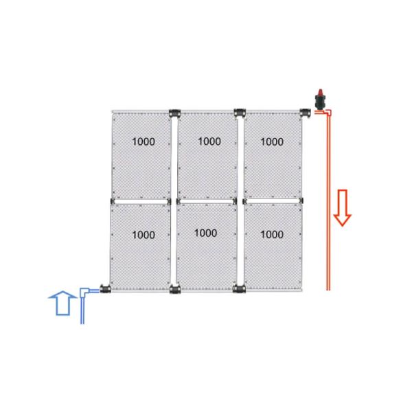 OKU Solarabsorber Set bis 12 m²