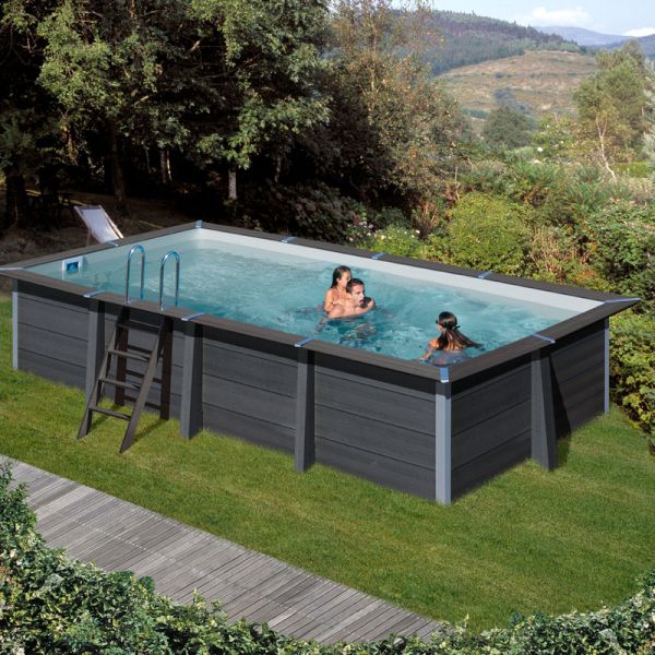 Gre Rechteck Composite Pool 606 x 326 x 124 cm