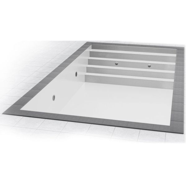 Isotherm Pool Set 8 x 4 x 1,5 m Treppe Deluxe