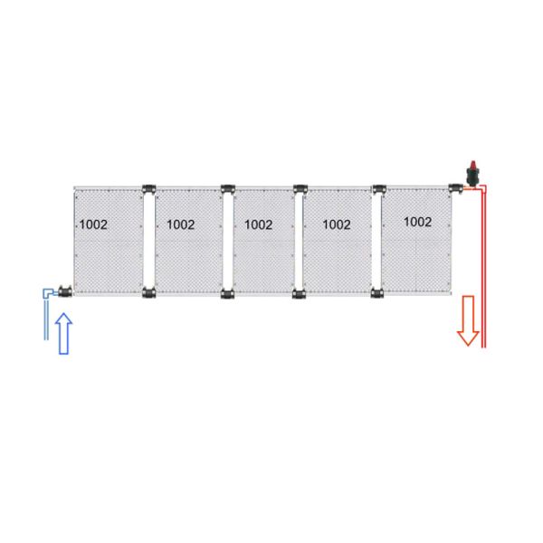 OKU Solarabsorber Set bis 10 m²