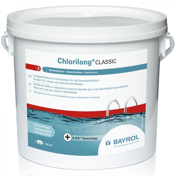 Bayrol Chlorilong Classic mit Clorodor Control Kapsel 5 kg