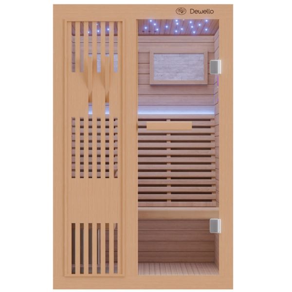 Finnische Sauna Minto 120 x 120 cm