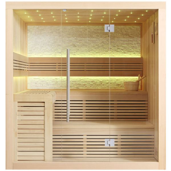 AWT Sauna E1102C Hemlock 180 x 150 x 210 cm